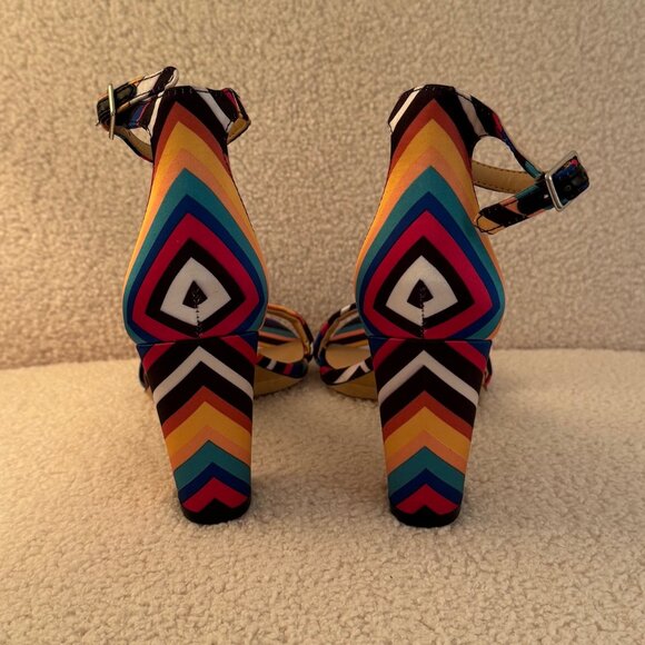 INC Lexini Women's Multicolor Sandals - Size 8 - Picture 6 of 6